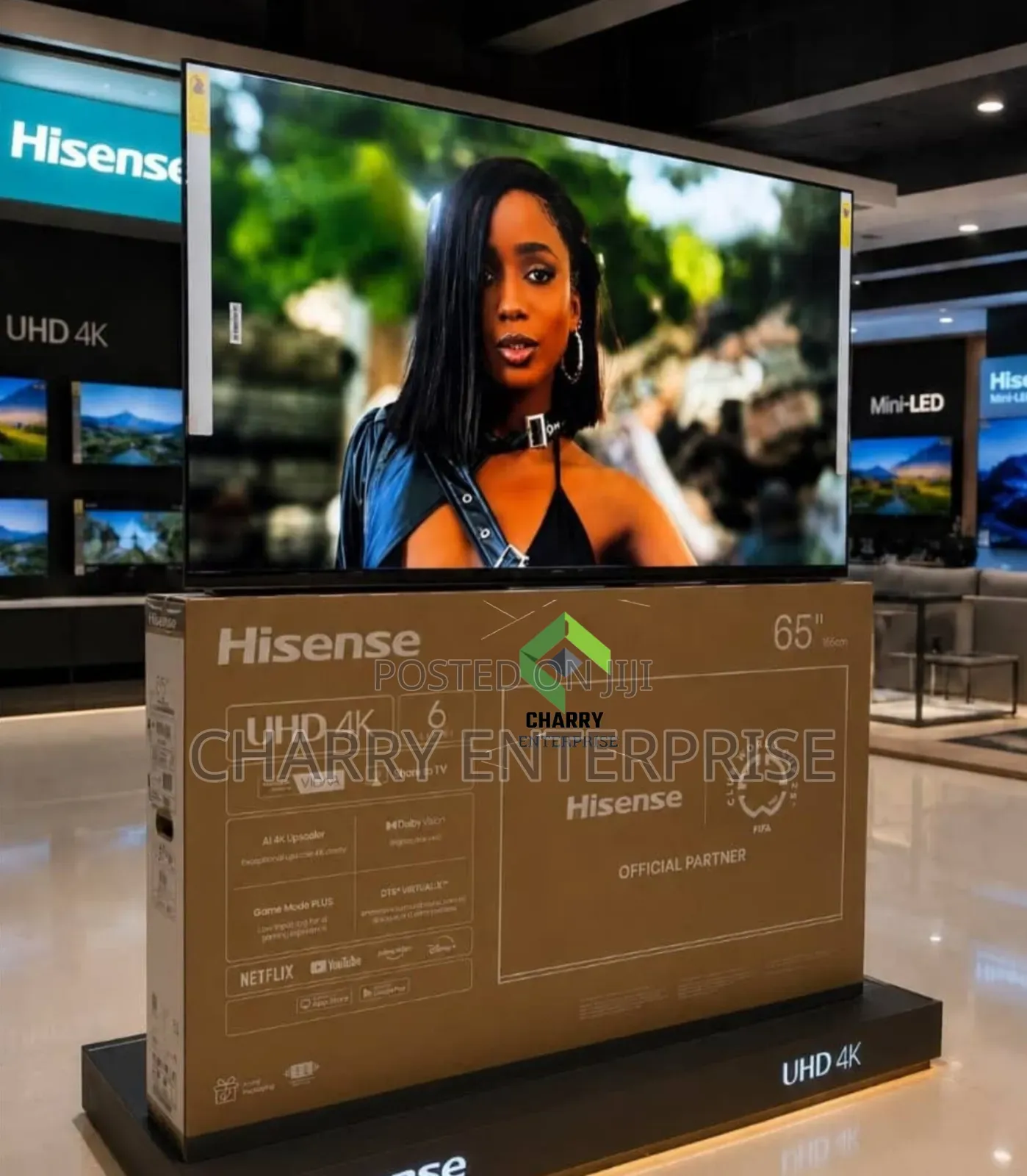 Hisense Smart Uhd TV 65 Inch Vidaa