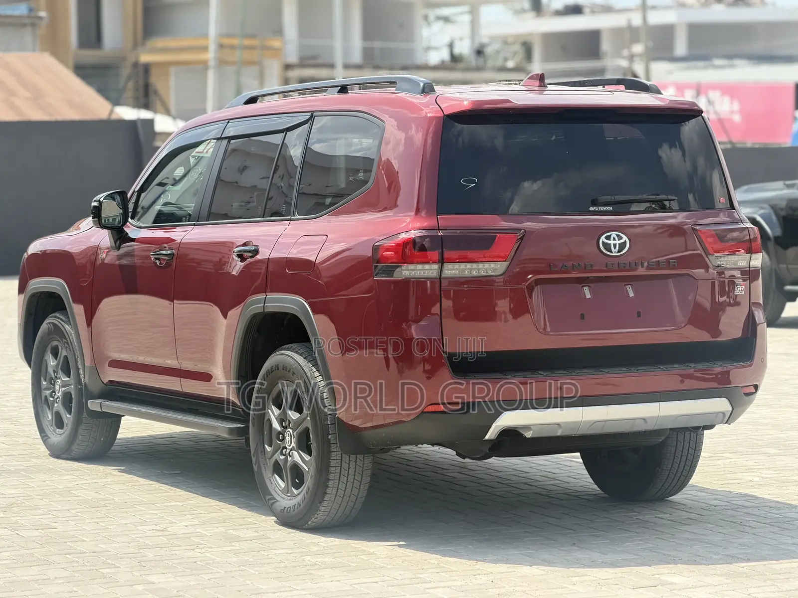 New Toyota Land Cruiser LC300 2023 Red