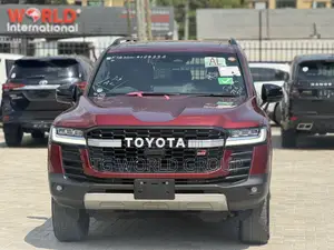 New Toyota Land Cruiser LC300 2023 Red