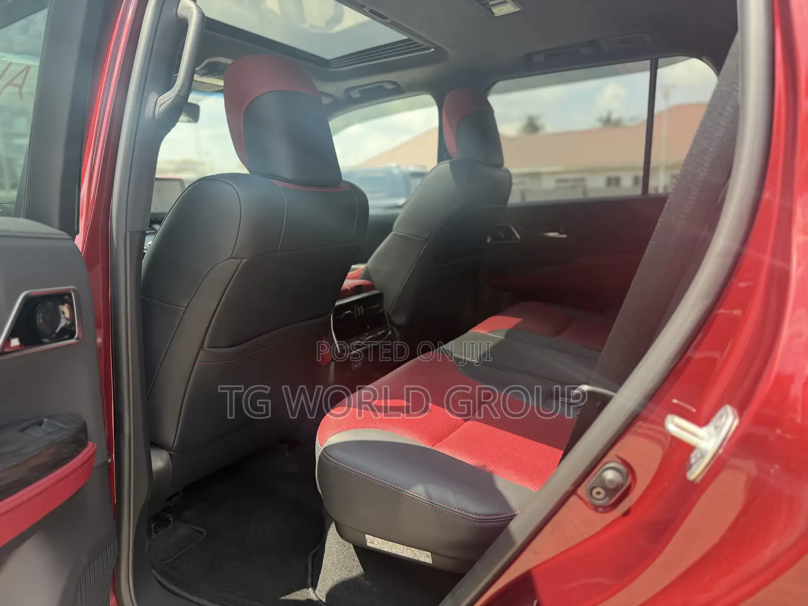 New Toyota Land Cruiser LC300 2023 Red
