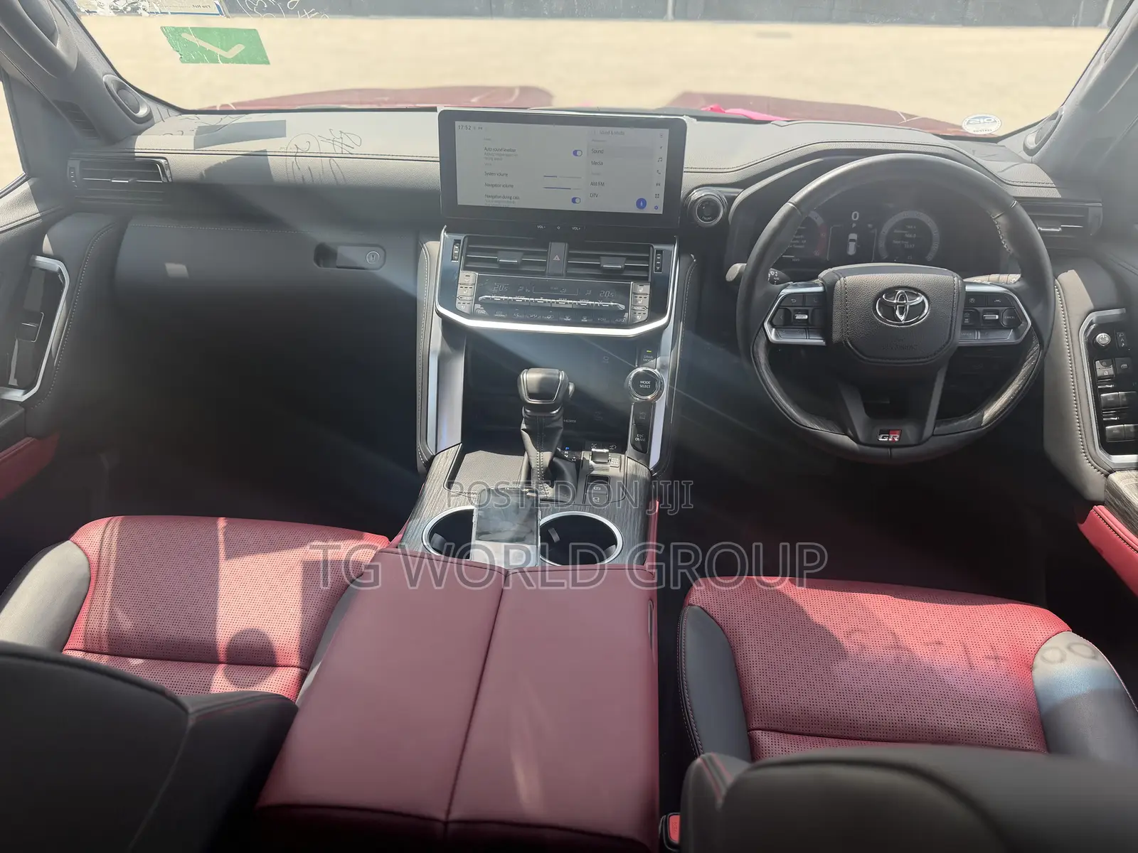 New Toyota Land Cruiser LC300 2023 Red