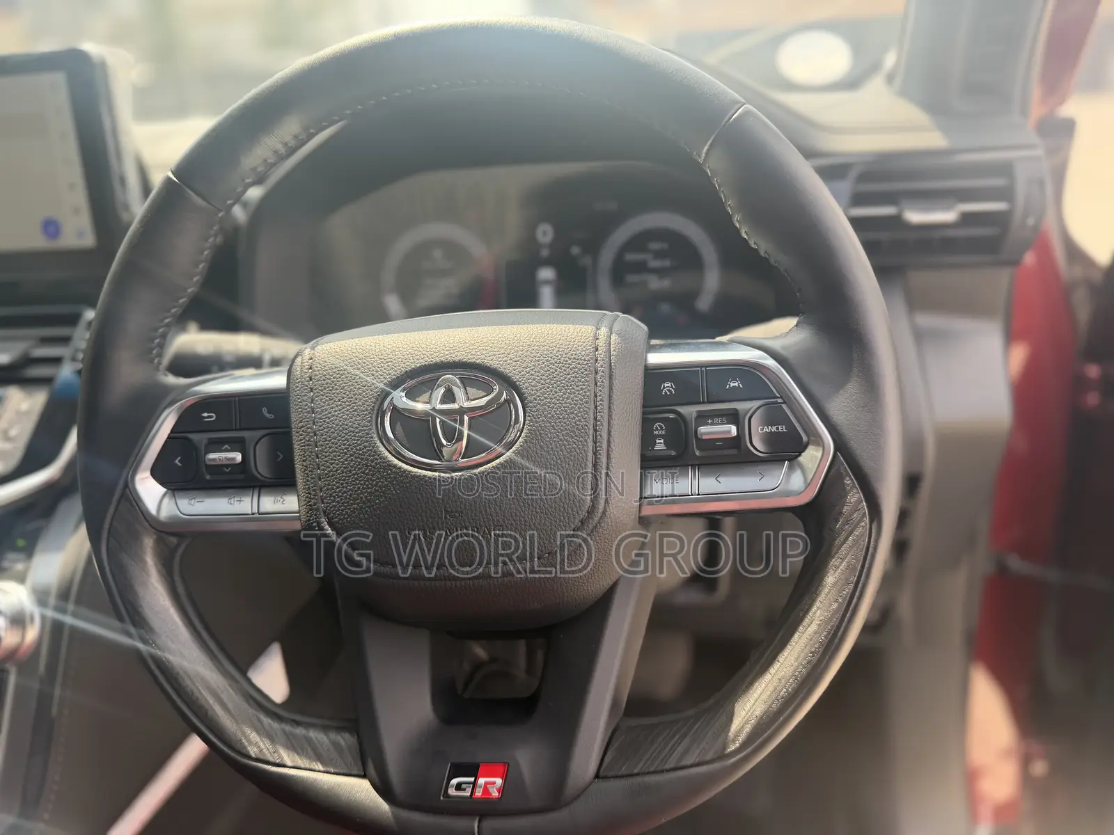 New Toyota Land Cruiser LC300 2023 Red