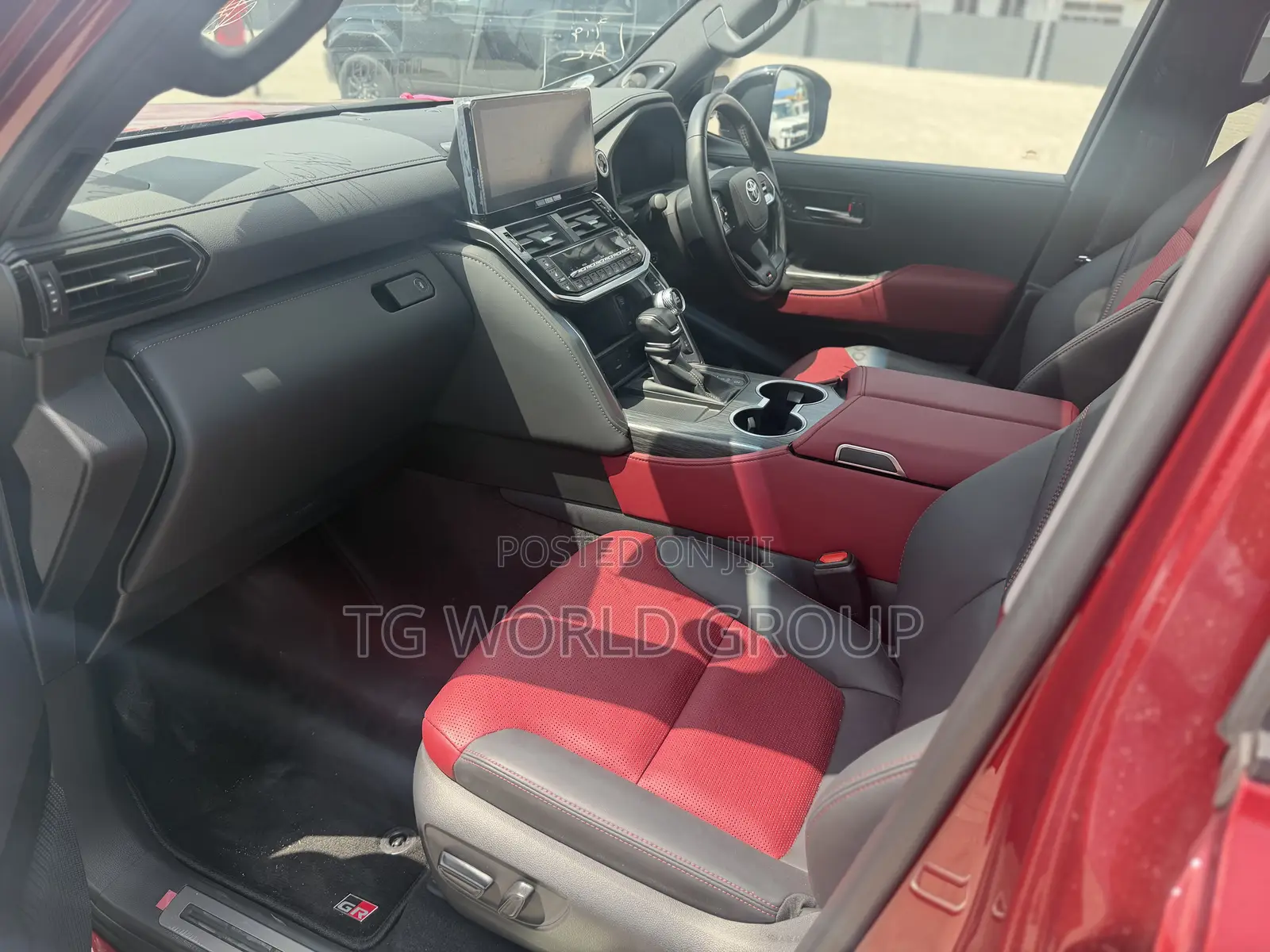 New Toyota Land Cruiser LC300 2023 Red
