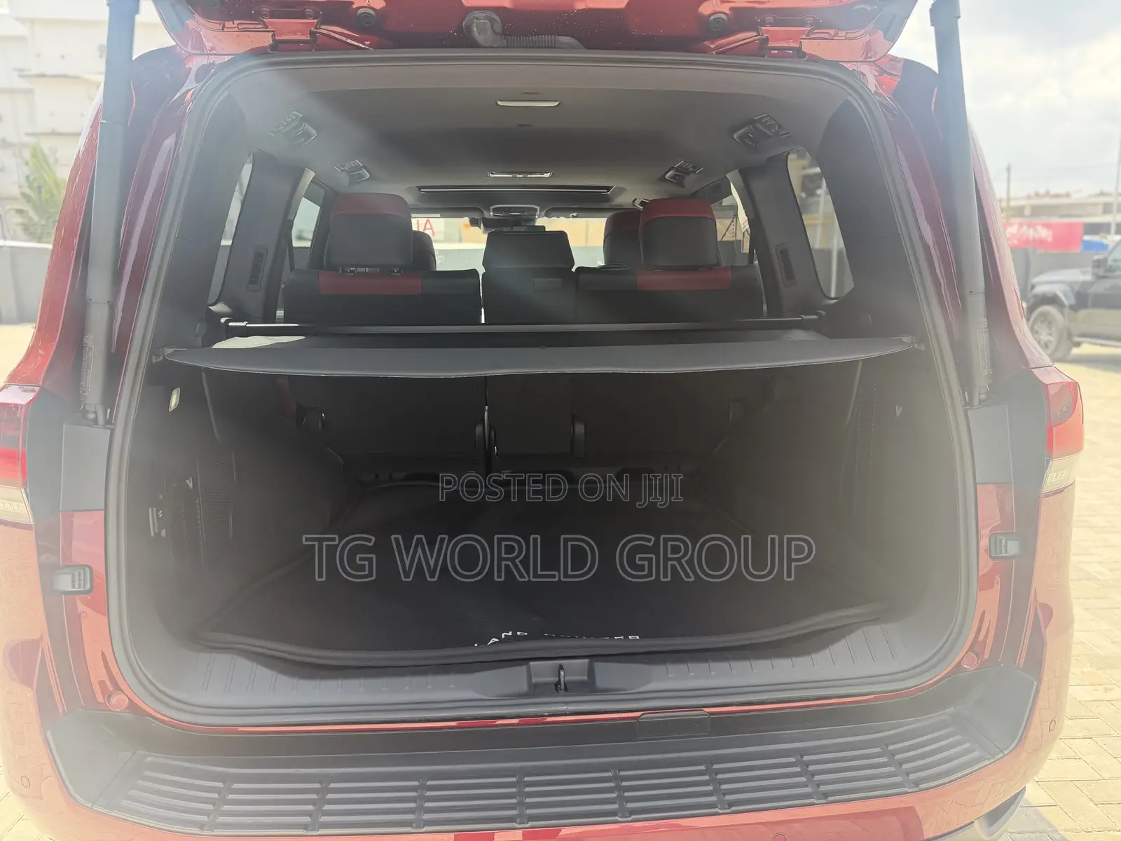 New Toyota Land Cruiser LC300 2023 Red