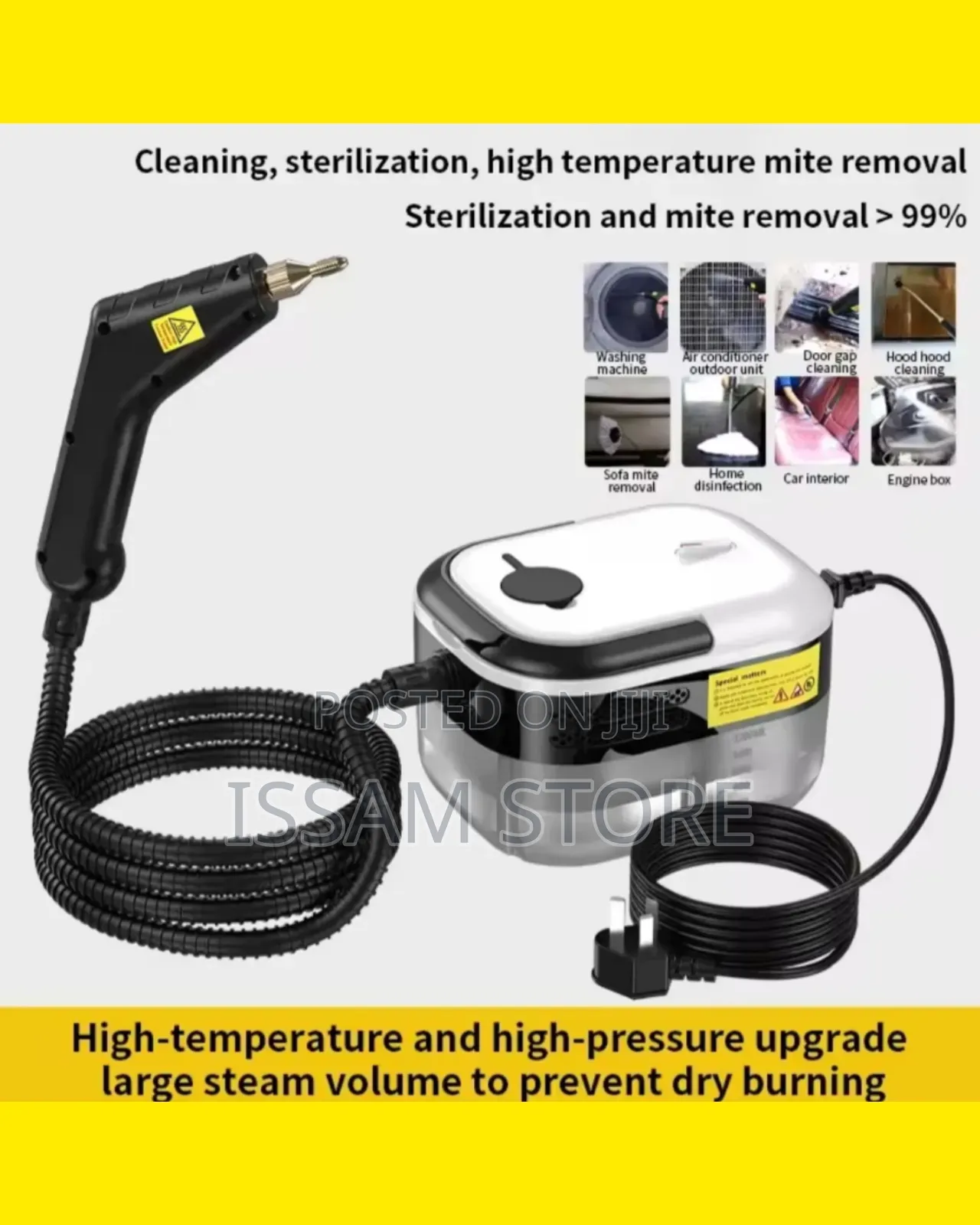 Portable Heavy Duty Steam Cleaner