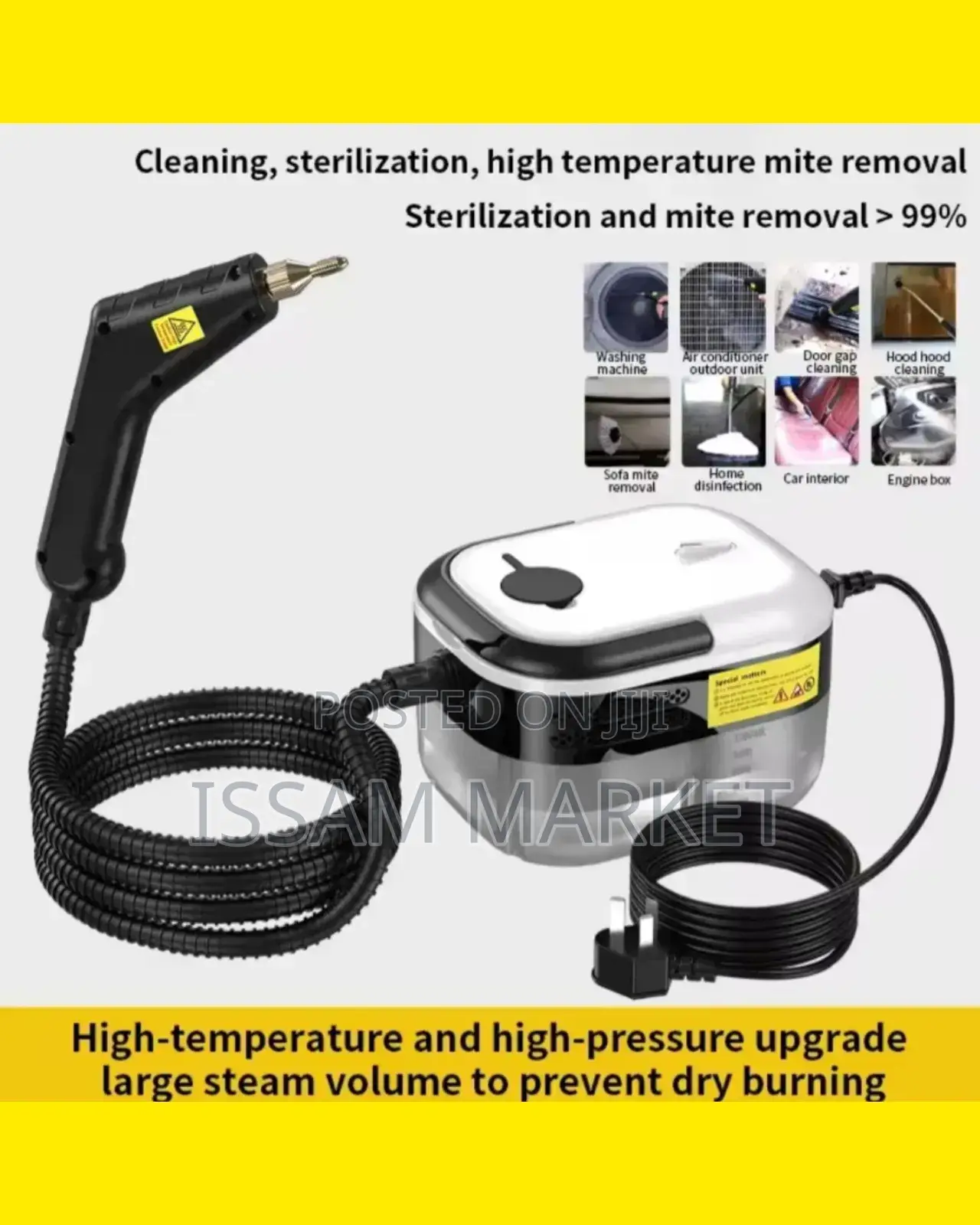 Portable Heavy Duty Steam Cleaner