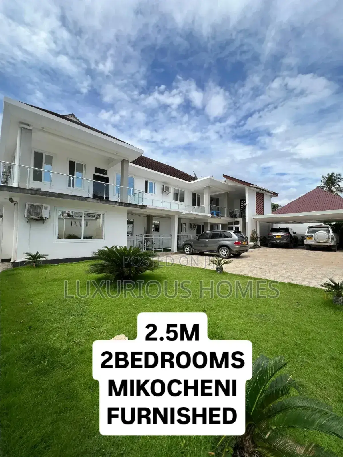 Furnished 2bdrm Apartment in Mikocheni for rent