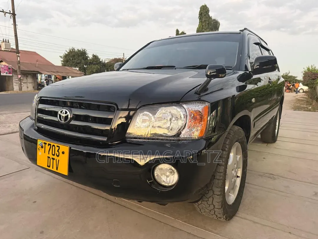 Toyota Kluger 2005 Black