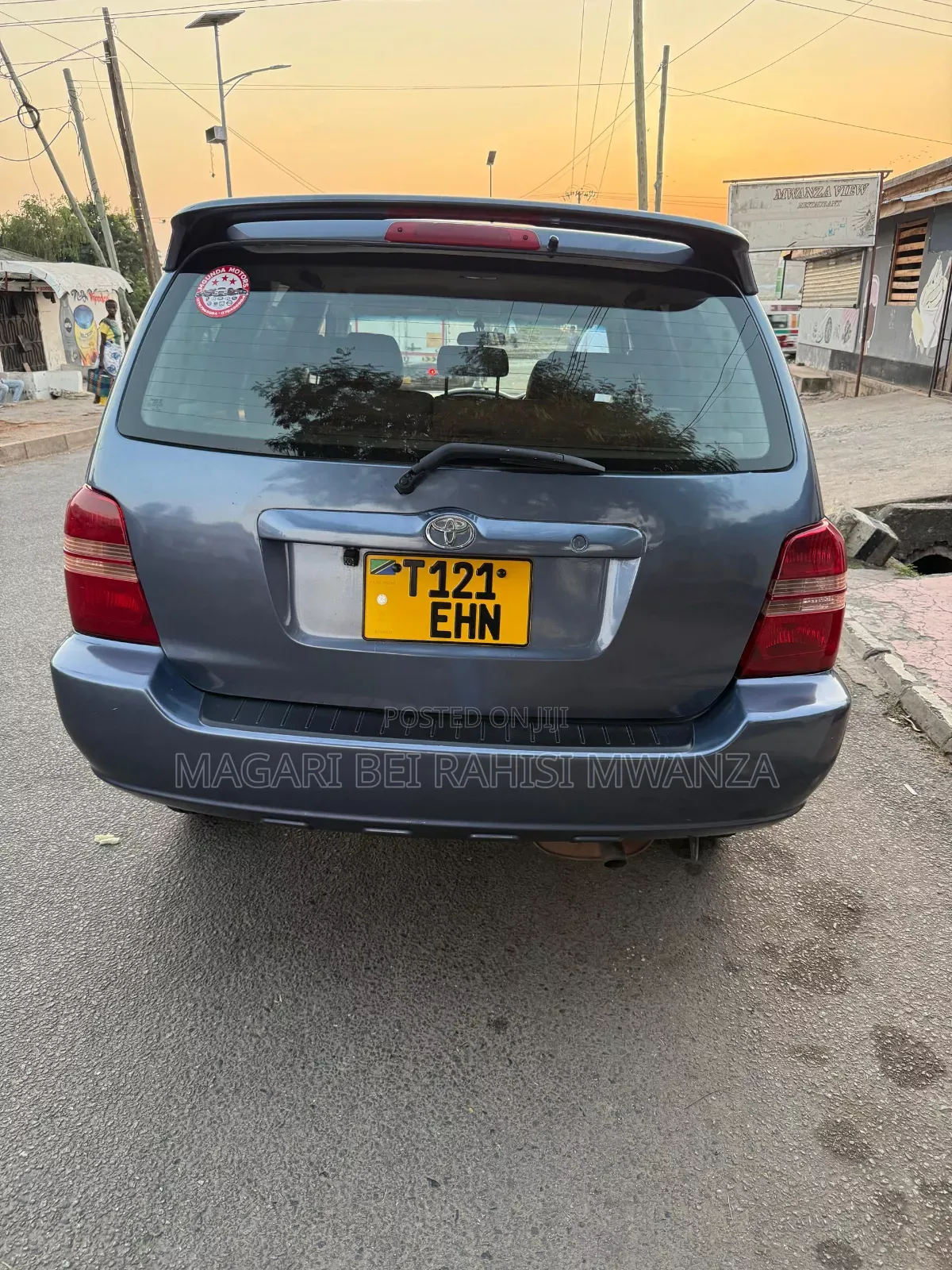 Toyota Kluger 2006 Gray