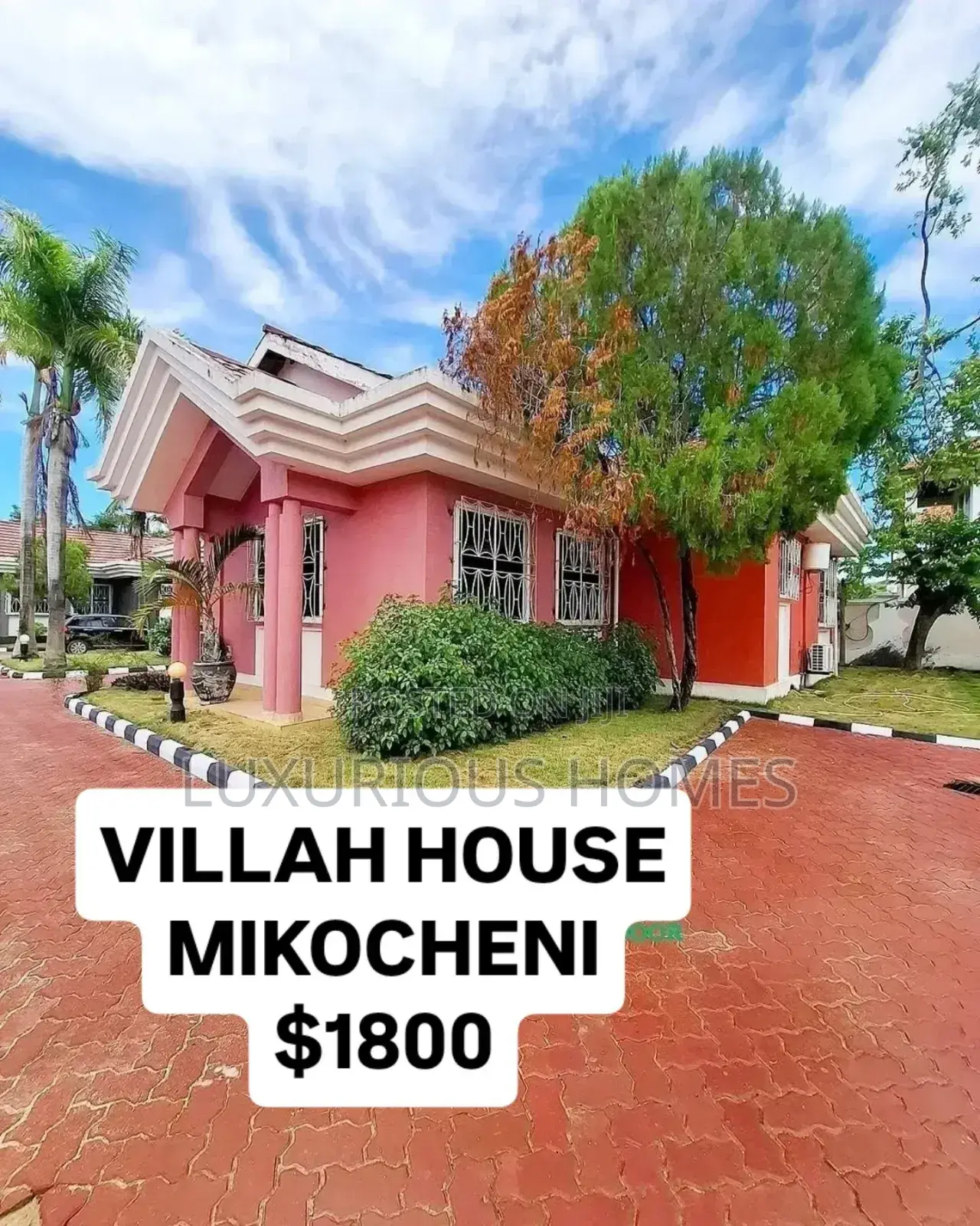 Furnished 3bdrm House in Mikocheni for rent