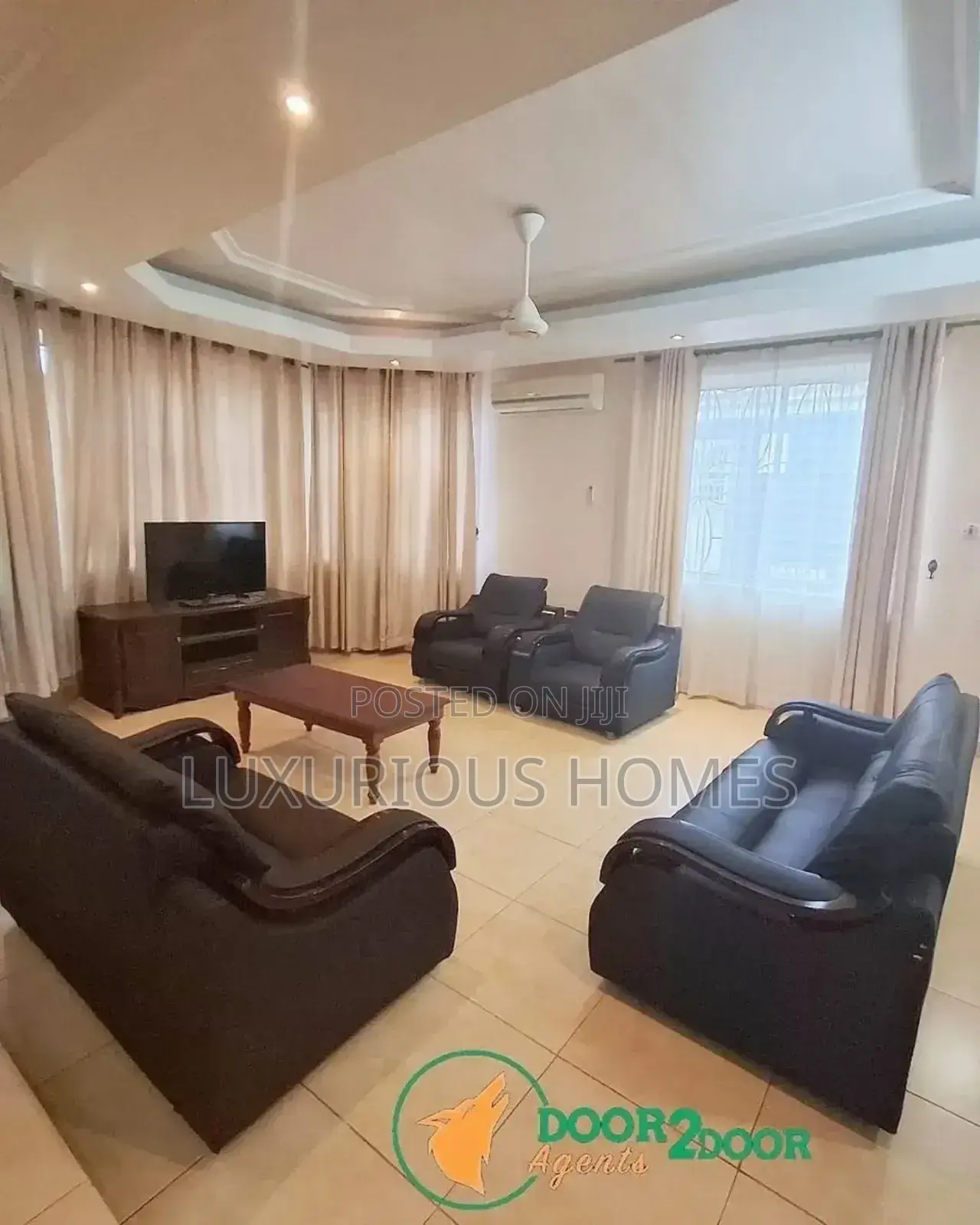 Furnished 3bdrm House in Mikocheni for rent