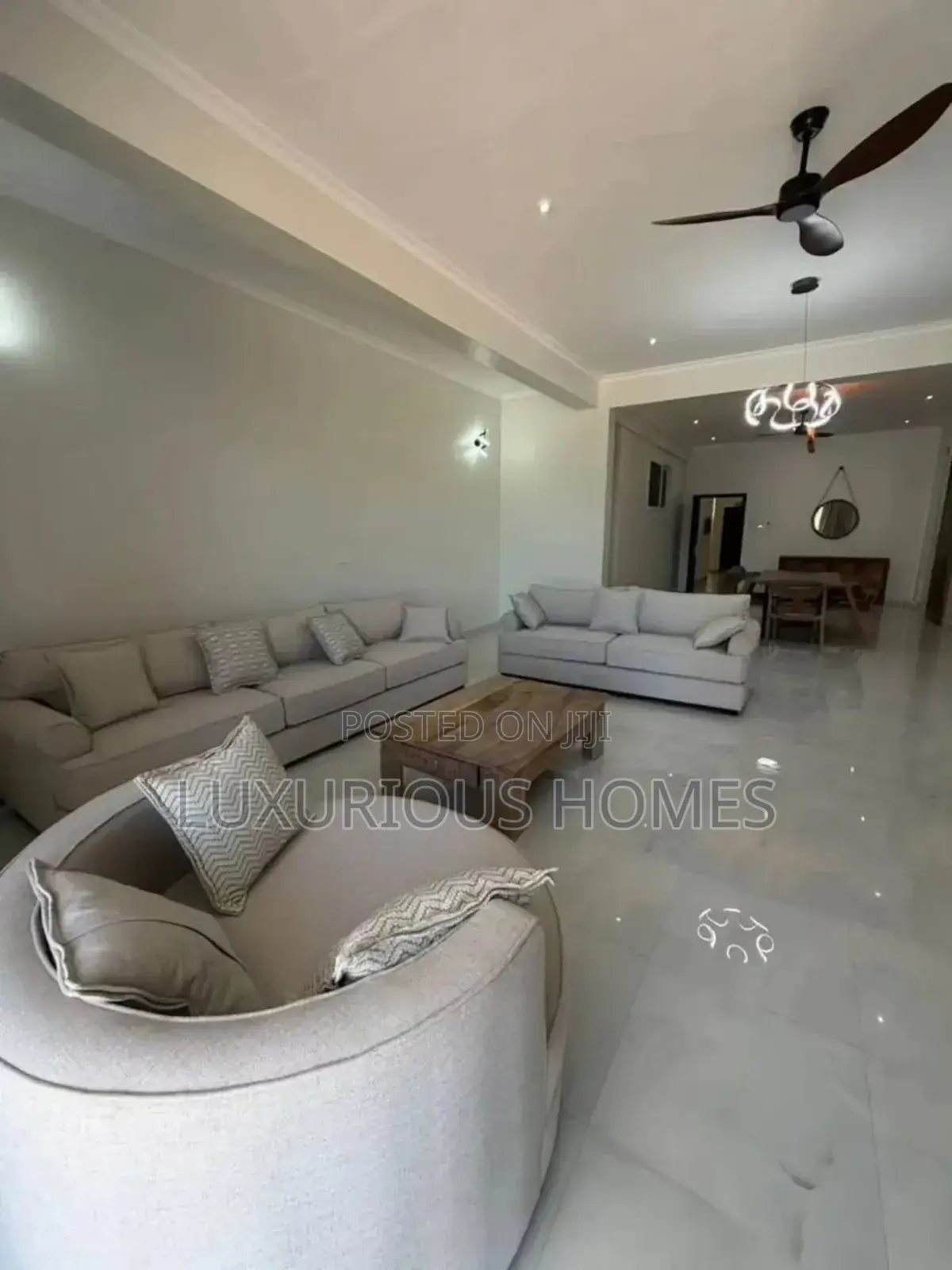 Furnished 3bdrm Apartment in Masaki for rent