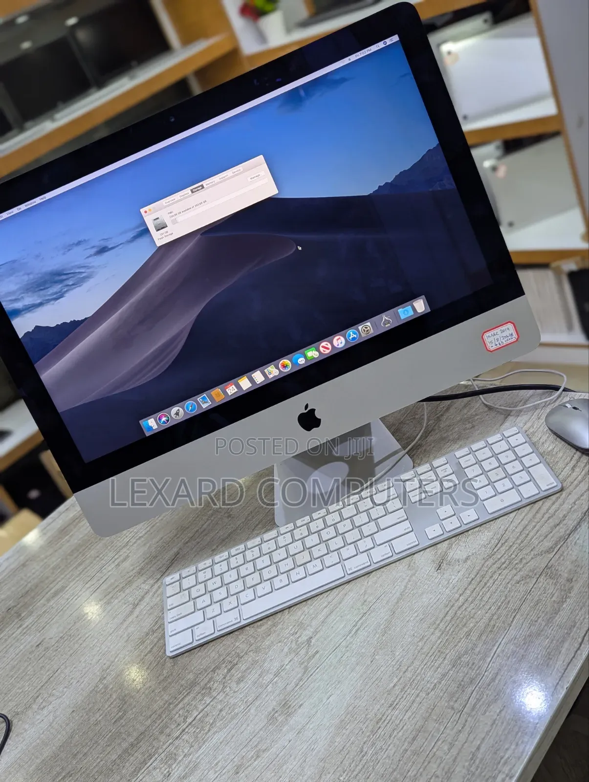 Desktop Computer Apple iMac 8GB Intel Core i5 SSD 256GB