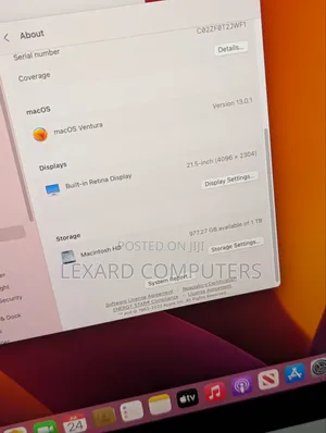 Desktop Computer Apple iMac 16GB Intel Core i7 HDD 1T