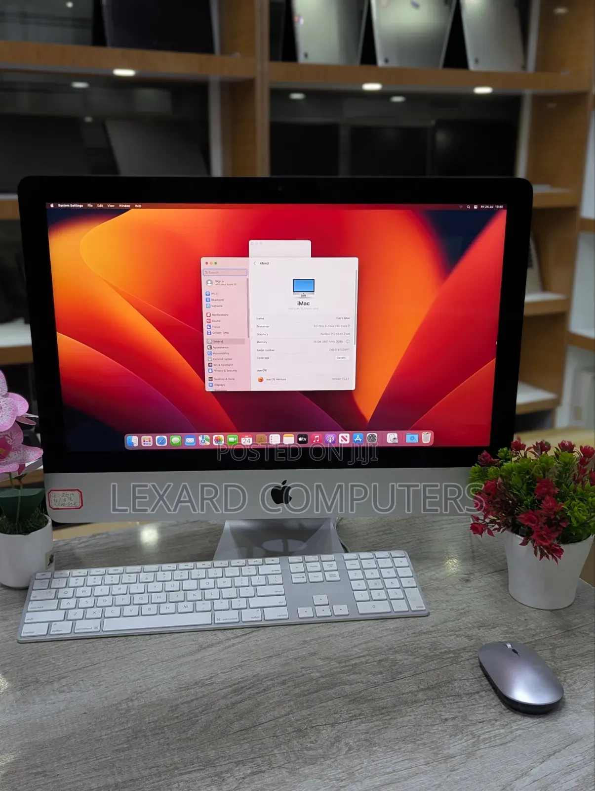 Desktop Computer Apple iMac 16GB Intel Core i7 HDD 1T