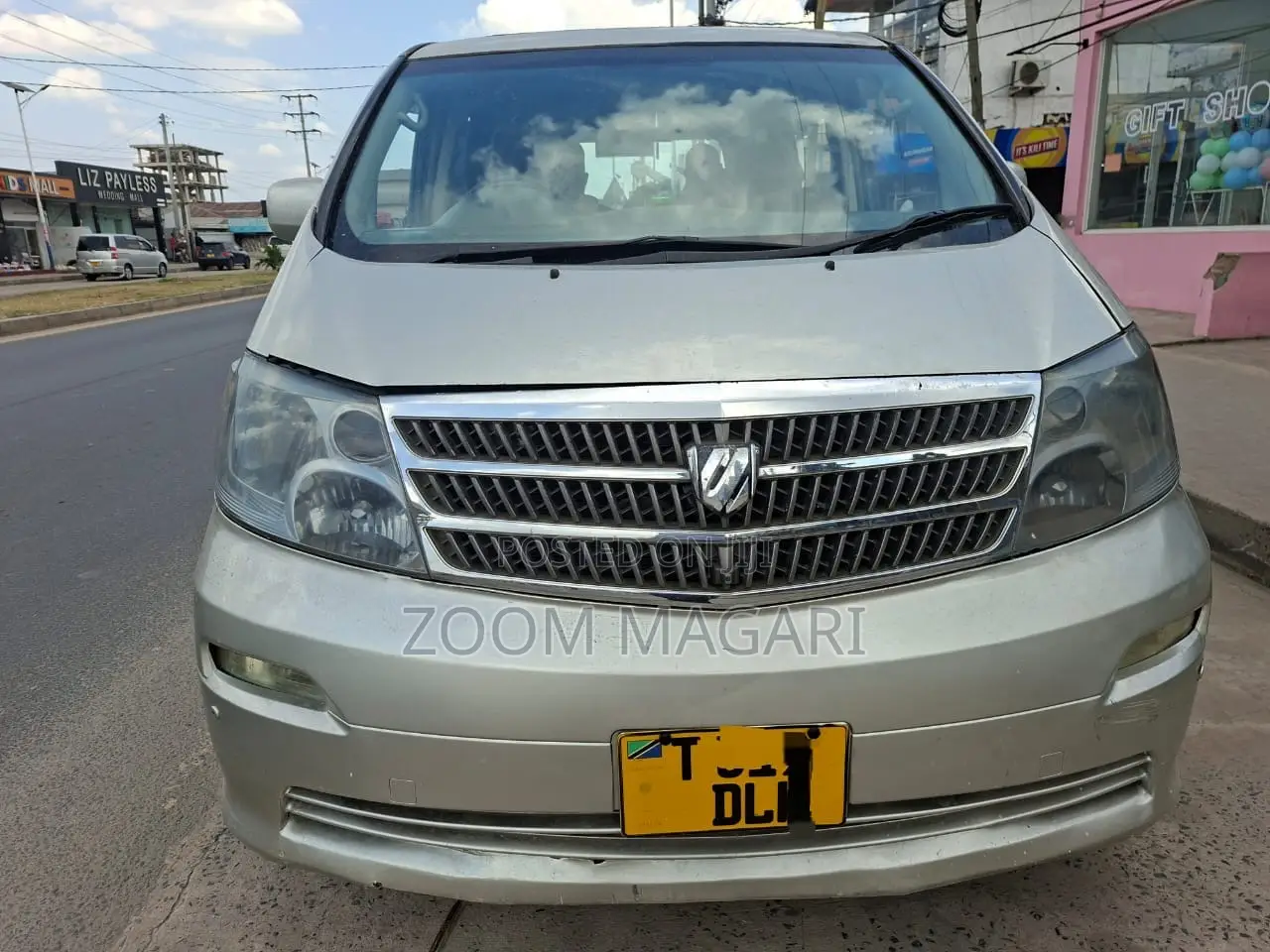 Toyota Alphard 2007 Silver