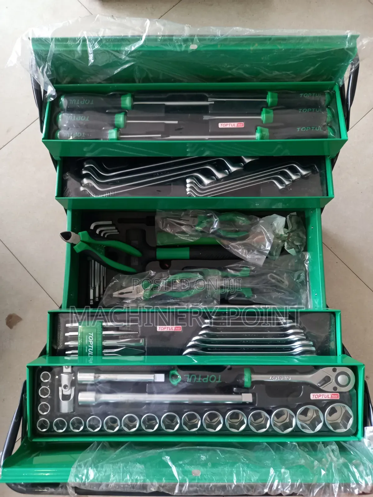 Tool Box Set 65pcs Toptul
