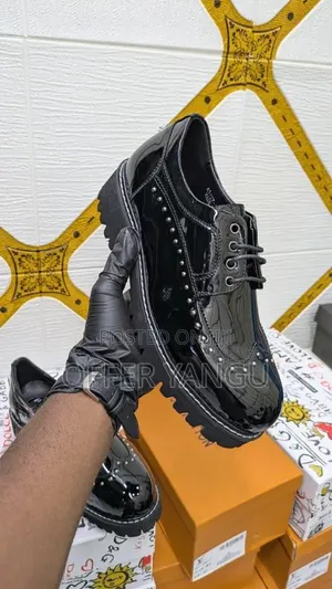 Black Brogues Boot