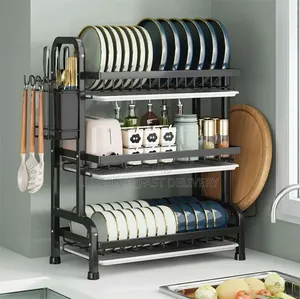 3-Tier Dish Drying Rack | Kitchen Organizer