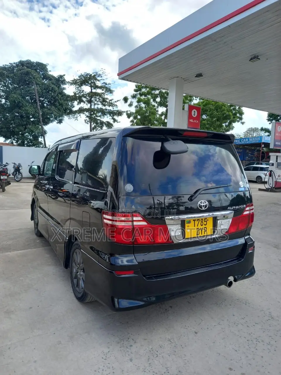 Toyota Alphard 2007 Black