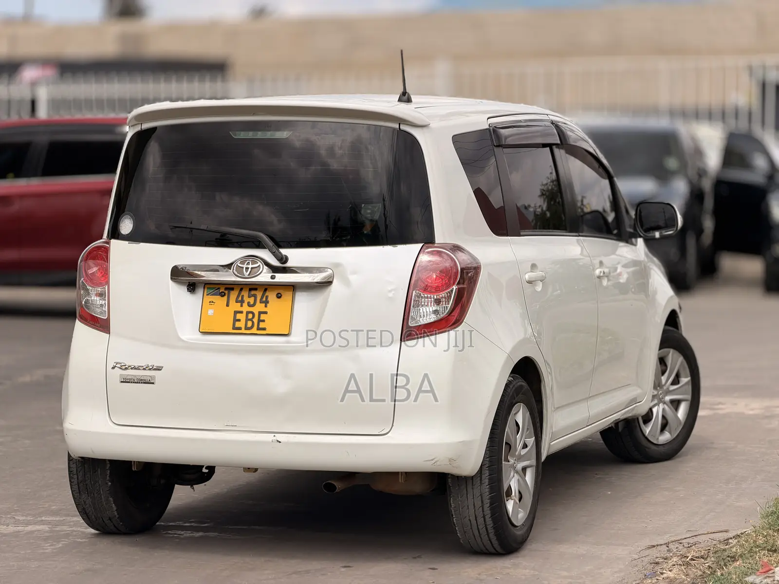 Toyota Ractis 2008 White