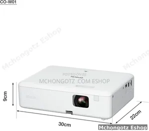 Epson CO-W01 Projector 3000 Lumens WXGA HD Portable Projector