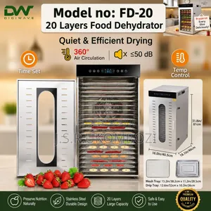 Commercial Food Dehydrator Layer 20