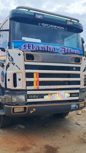 Scania Mende Tipper 114c 2008 White