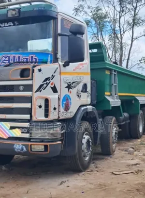 Scania Mende Tipper 114c 2008 White