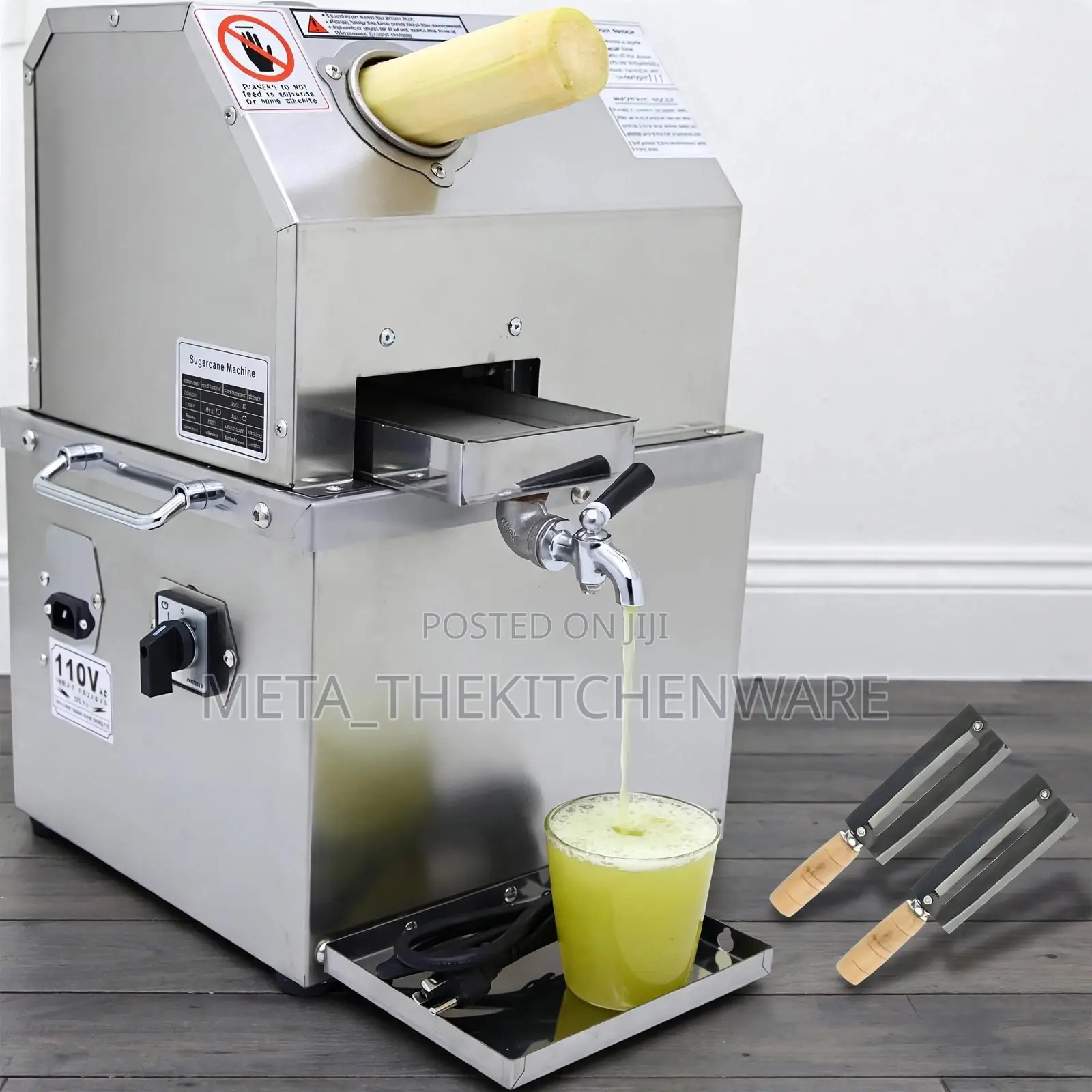 Table Top Electric Sugar Cane Juicer Extractors Machine