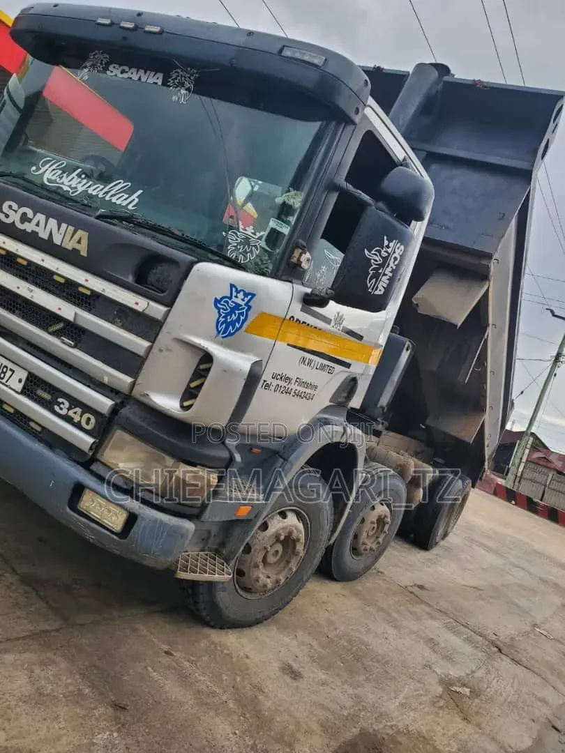 Scania Mende Tipper 114c 2012 Silver