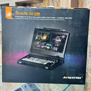SHARK S6 PLUS6-Channel 3g-Sdi/ HDMI Video Switcher With Monitor