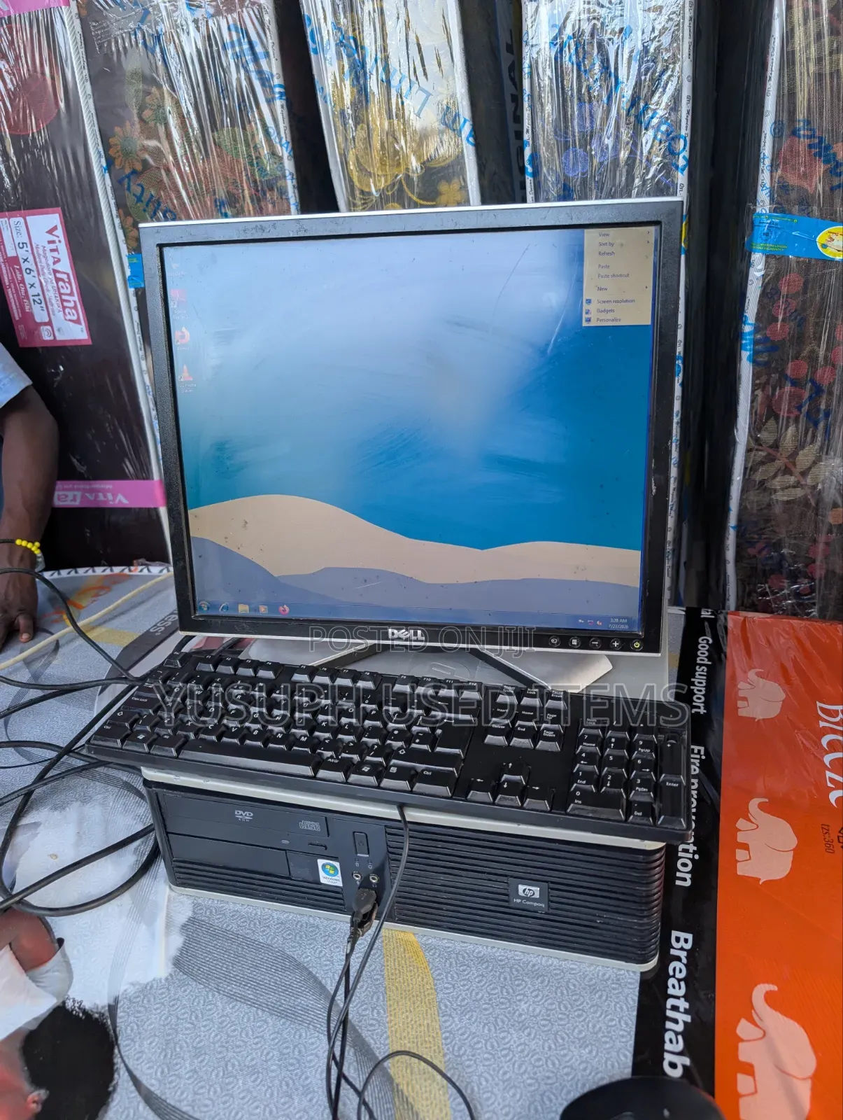 Desktop Computer HP 4GB Intel Core i3 HDD 500GB