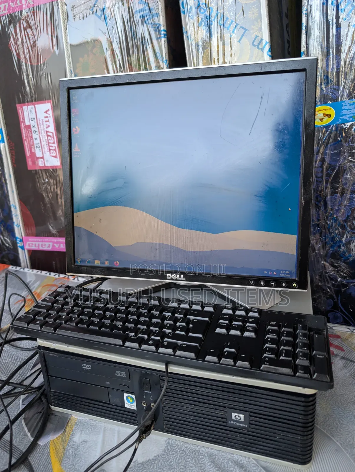 Desktop Computer HP 4GB Intel Core i3 HDD 500GB