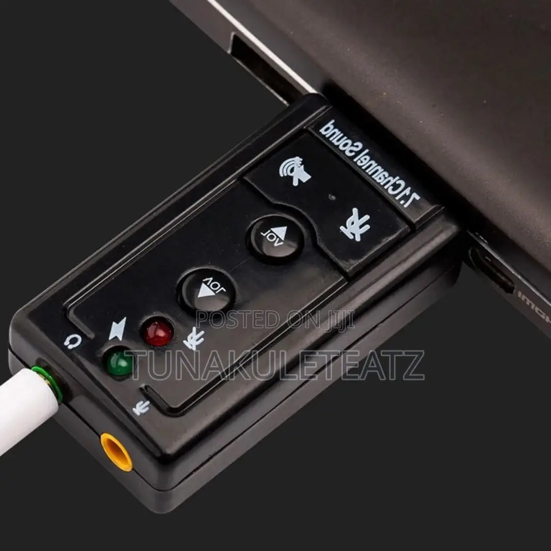 USB Virtual 7.1 Channel Sound Adapter