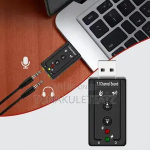 USB Virtual 7.1 Channel Sound Adapter