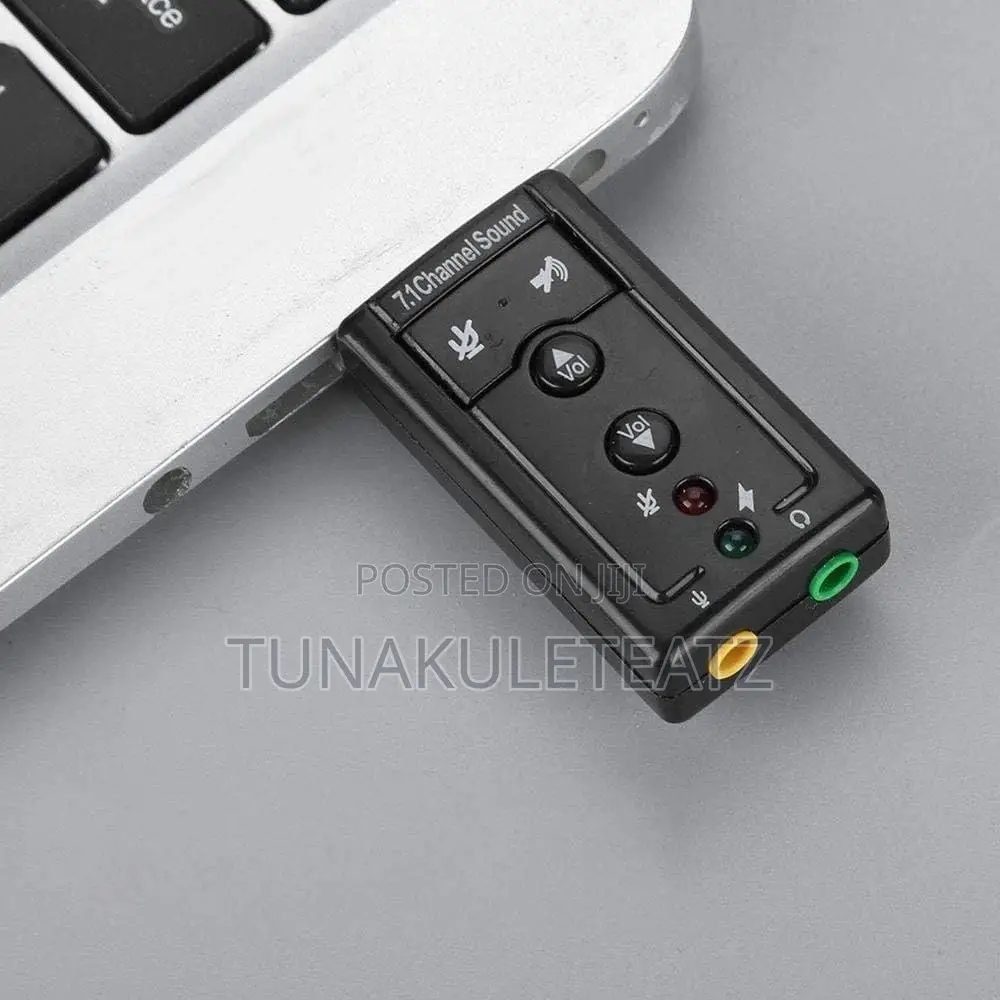 USB Virtual 7.1 Channel Sound Adapter