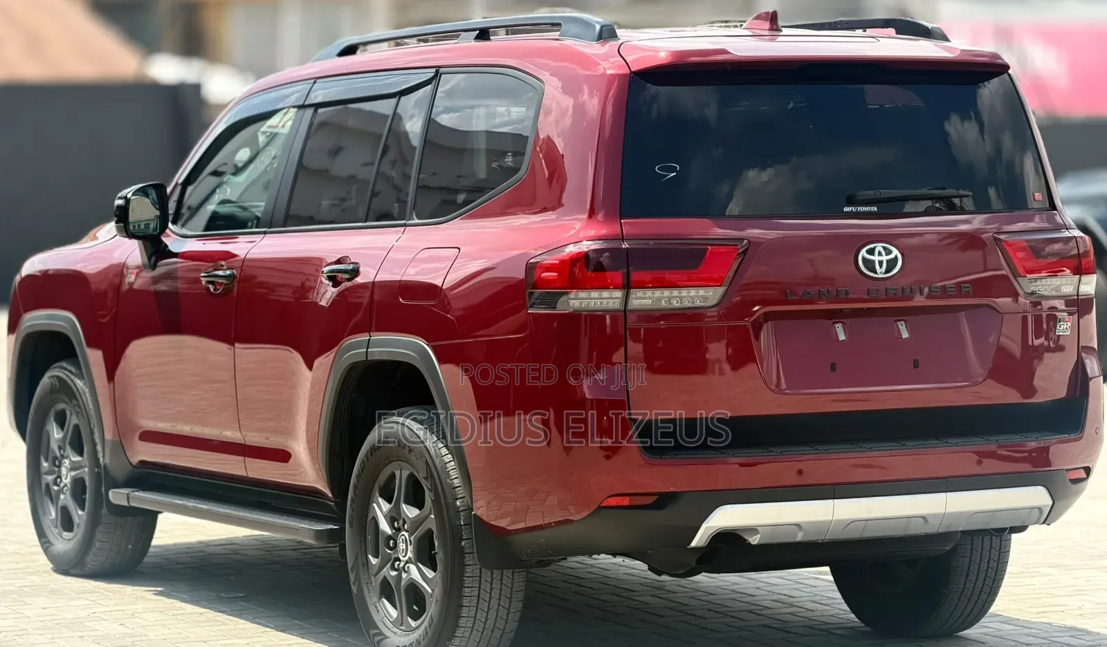 New Toyota Land Cruiser 2025 Maroon