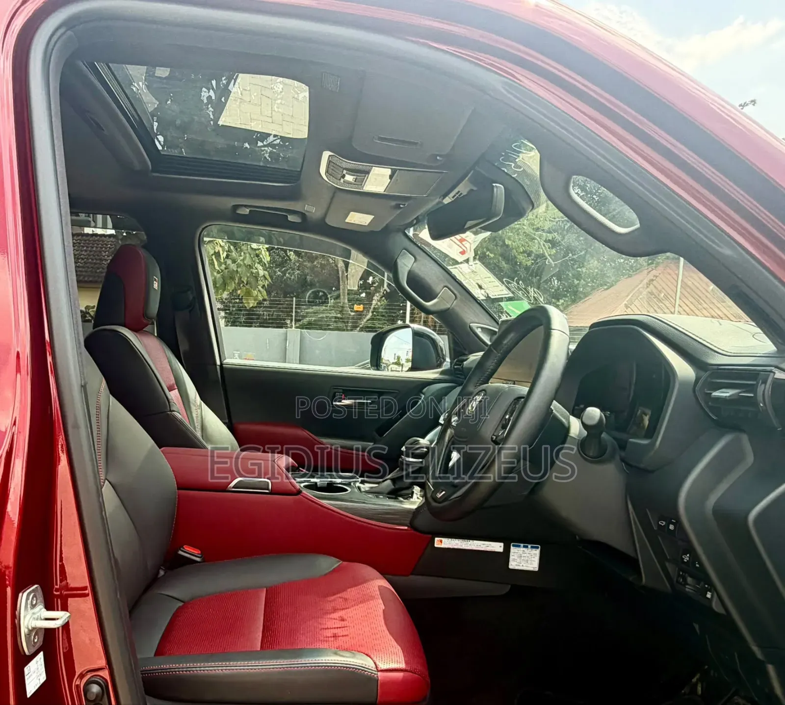 New Toyota Land Cruiser 2025 Maroon
