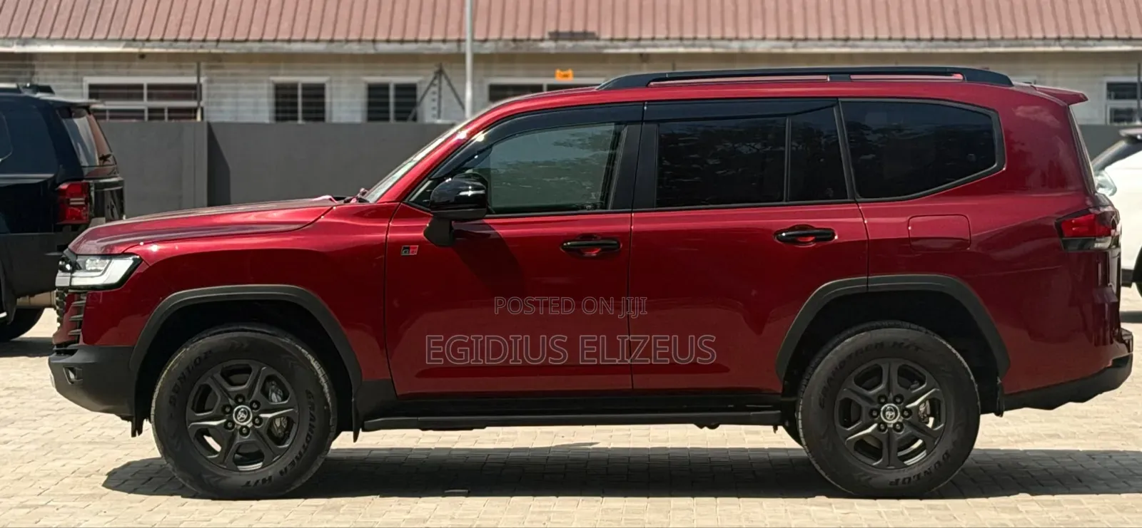 New Toyota Land Cruiser 2025 Maroon
