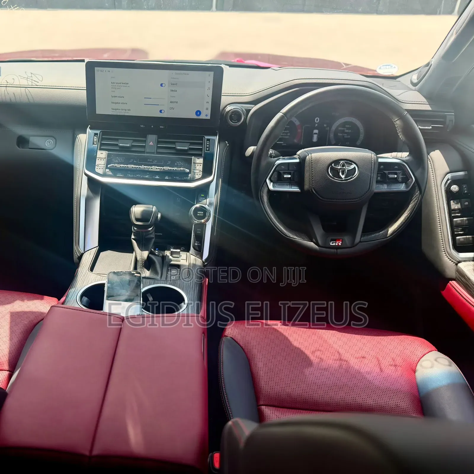 New Toyota Land Cruiser 2025 Maroon