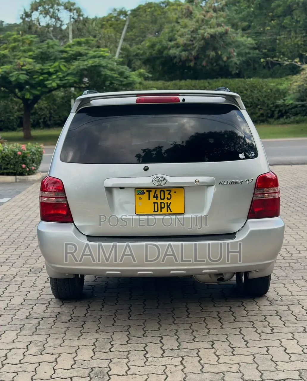 Toyota Kluger 2005 Silver