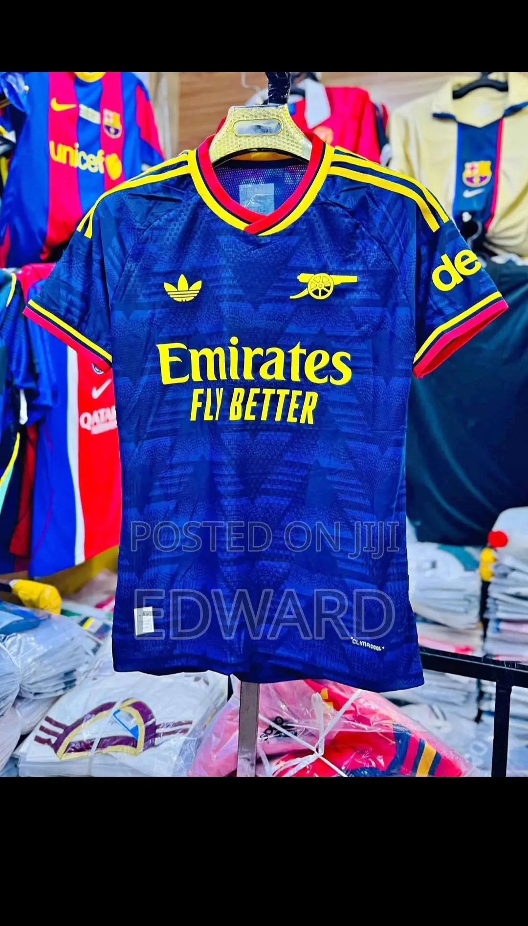Club and National Jerseys