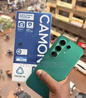 New Tecno Camon 50 256 GB Black
