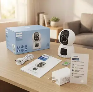 Philips Ip Wifi Dual Home Camera Sd Card Recording and Mobile Record