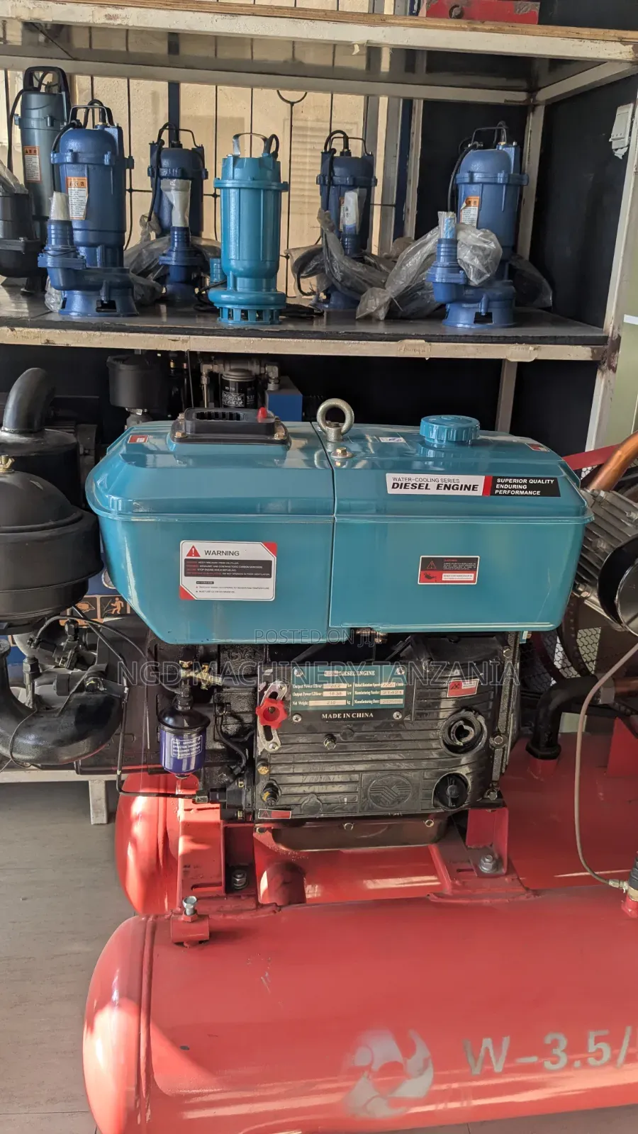 Air Compressor 3 Piston