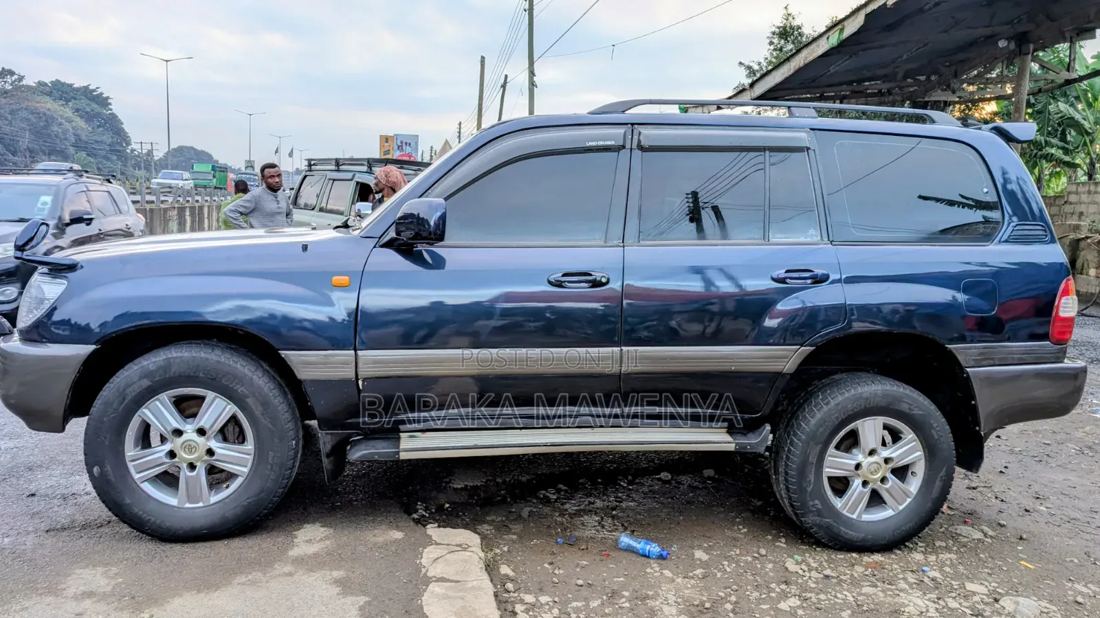 Toyota Land Cruiser 2002 Blue