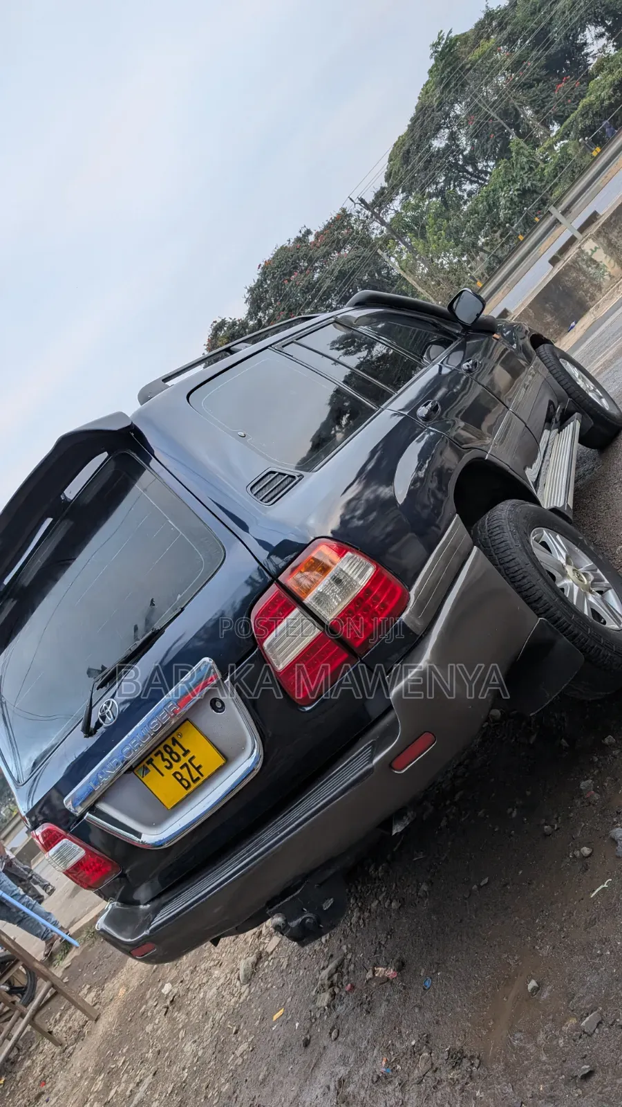 Toyota Land Cruiser 2002 Blue