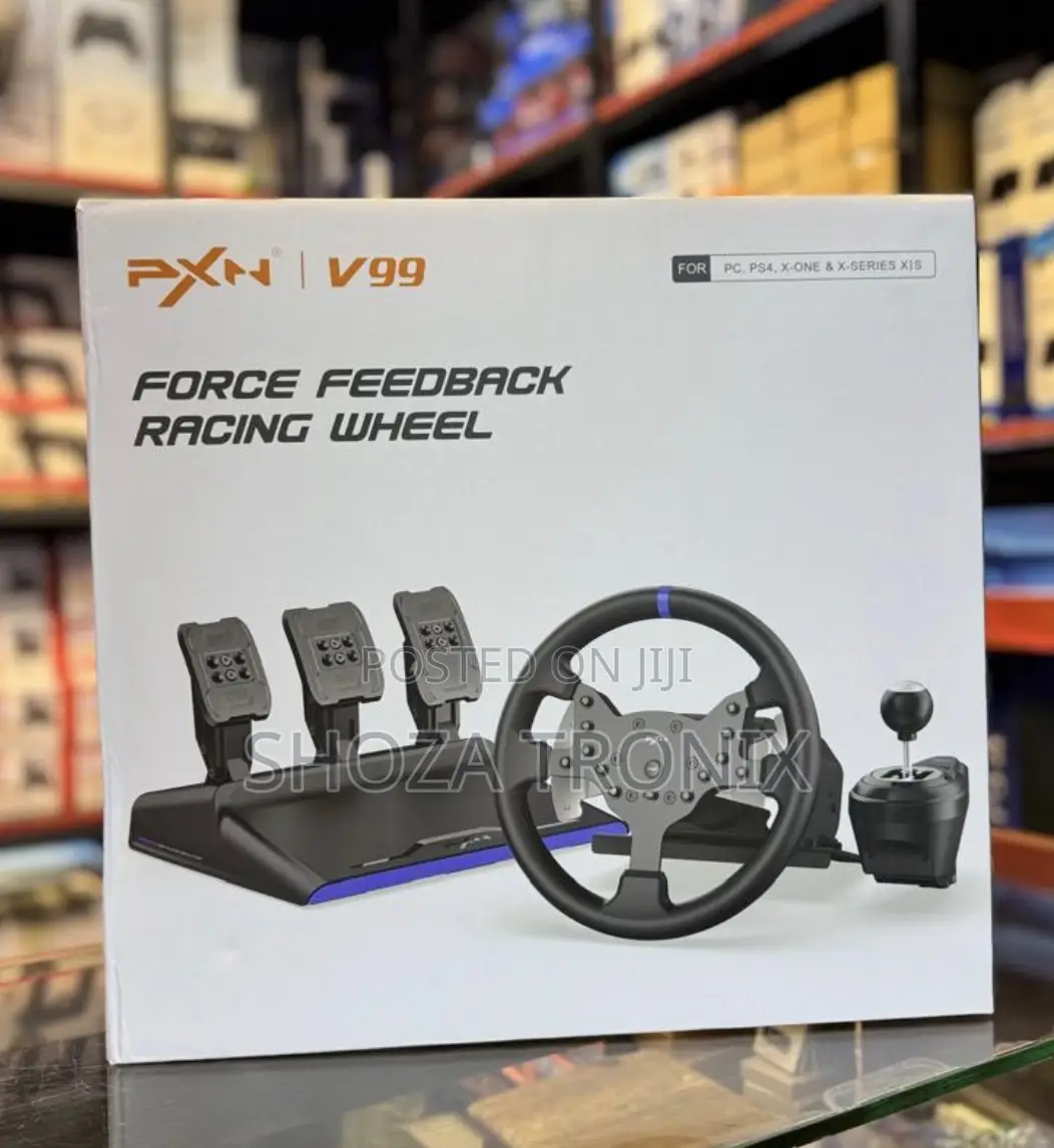 PXN V99 Force Fedback Racing Wheel