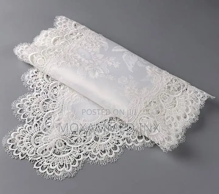 Embroidered Lace Table Runner 1meterfeatures Intricate Palace-Style